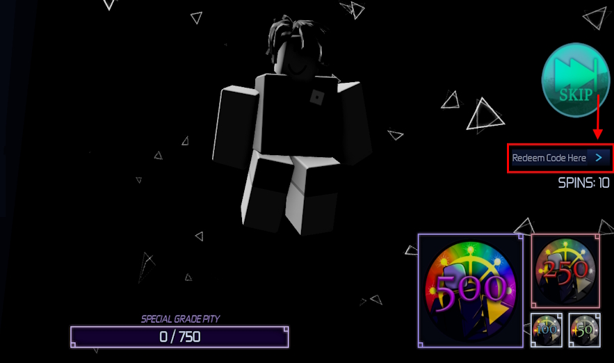 Jujutsu Infinit Codes code redemption guide